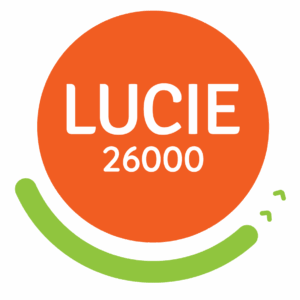 Logo label Lucie 26000